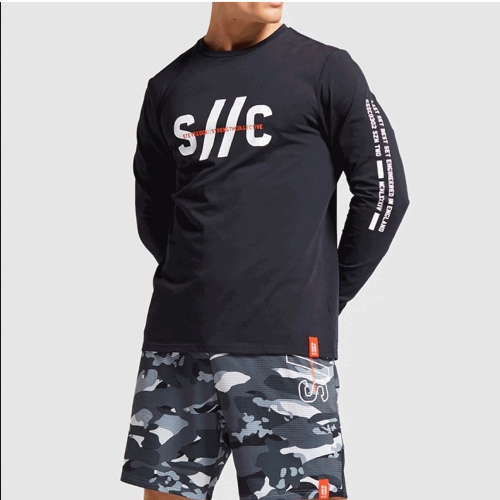 Steve Cook x Gymshark LIMITED EDITION Camo shorts